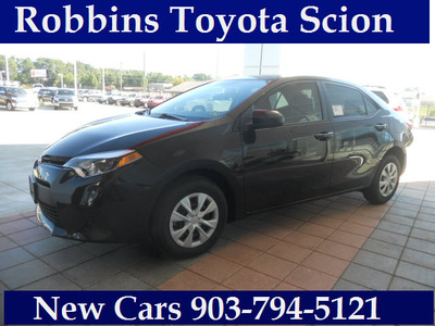 toyota corolla 2014 black sedan l 4 cylinders automatic 75569