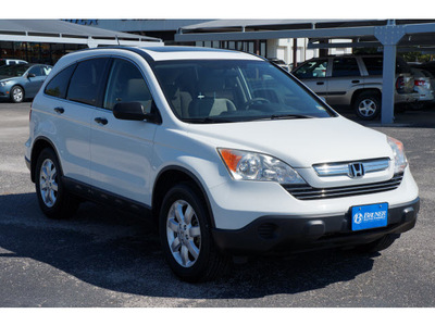 honda cr v 2007 white suv ex gasoline 4 cylinders all whee drive automatic 76401