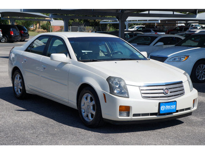 cadillac cts 2003 white sedan gasoline 6 cylinders dohc rear wheel drive automatic 76401