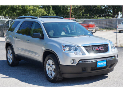 gmc acadia 2008 silver suv sle gasoline 6 cylinders front wheel drive automatic 76401