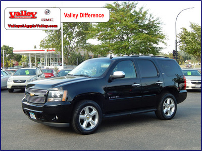 chevrolet tahoe 2007 black suv lt flex fuel 8 cylinders 4 wheel drive automatic with overdrive 55124