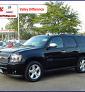 chevrolet tahoe 2007 black suv lt flex fuel 8 cylinders 4 wheel drive automatic with overdrive 55124