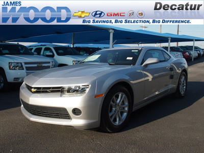 chevrolet camaro 2014 silver coupe ls gasoline 6 cylinders rear wheel drive automatic 76234