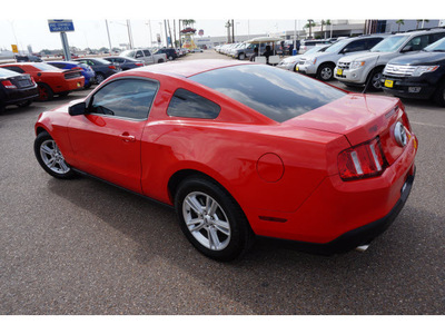ford mustang 2012 red coupe v6 gasoline 6 cylinders rear wheel drive standard 78572