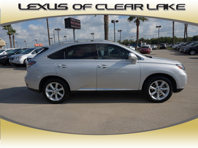 lexus rx 350 2012 silver suv gasoline 6 cylinders front wheel drive shiftable automatic 77546