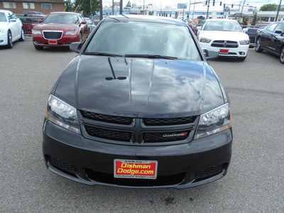 dodge avenger 2013 black sedan se flex fuel 6 cylinders front wheel drive automatic 99212