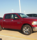 ram 1500 2014 red lone star gasoline 8 cylinders 2 wheel drive automatic 77375