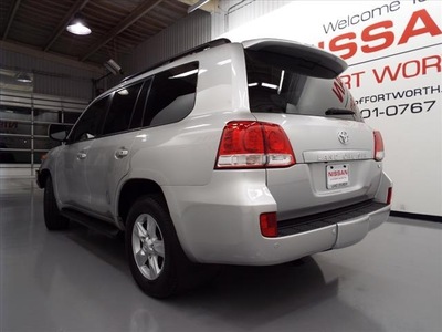 toyota land cruiser 2011 silver suv vx gasoline 8 cylinders 4 wheel drive automatic 76116