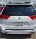 toyota sienna 2013 white van 6 cylinders 6 speed automatic 76053