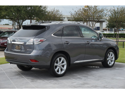 lexus rx 350 2012 gray suv gasoline 6 cylinders front wheel drive shiftable automatic 77074