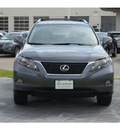 lexus rx 350 2012 gray suv gasoline 6 cylinders front wheel drive shiftable automatic 77074