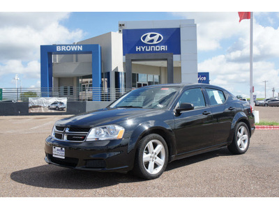 dodge avenger 2013 black sedan se gasoline 4 cylinders front wheel drive automatic 78041