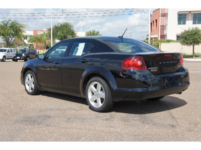 dodge avenger 2013 black sedan se gasoline 4 cylinders front wheel drive automatic 78041