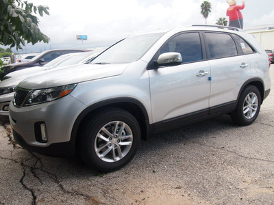 kia sorento 2014 silver lx gasoline 4 cylinders front wheel drive automatic with overdrive 77539