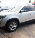 kia sorento 2014 silver lx gasoline 4 cylinders front wheel drive automatic with overdrive 77539