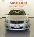 nissan sentra 2010 silver sedan 2 0 sr gasoline 4 cylinders front wheel drive automatic 76116