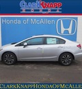 honda civic 2013 sedan ex gasoline 4 cylinders front wheel drive 5 speed automatic 78505