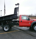ford f550 2012 red v8 automatic 13502