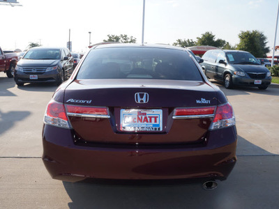 honda accord 2012 dk  red sedan lx p gasoline 4 cylinders front wheel drive 5 speed automatic 76210