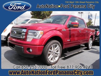 ford f 150 2013 red limited gasoline 6 cylinders 2 wheel drive automatic 32401
