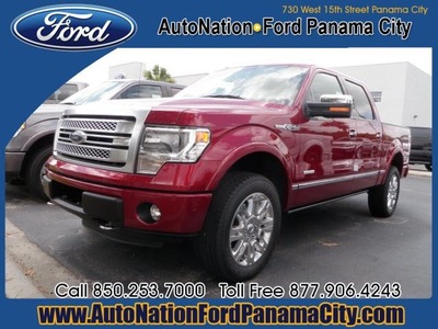 ford f 150 2013 red platinum gasoline 6 cylinders 4 wheel drive automatic 32401