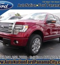 ford f 150 2013 red platinum gasoline 6 cylinders 4 wheel drive automatic 32401