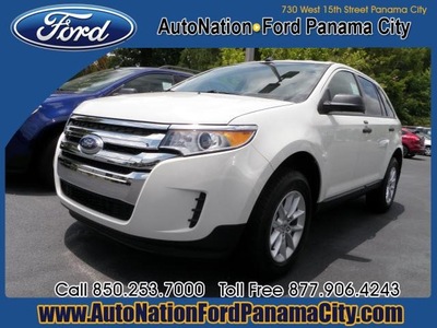 ford edge 2013 white se gasoline 6 cylinders front wheel drive automatic 32401