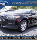 ford fusion 2013 black sedan se gasoline 4 cylinders front wheel drive automatic 32401