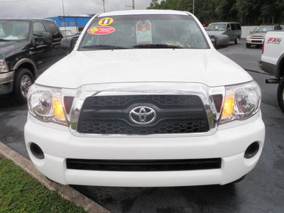 toyota tacoma 2011 white prerunner gasoline 4 cylinders 2 wheel drive automatic 32401