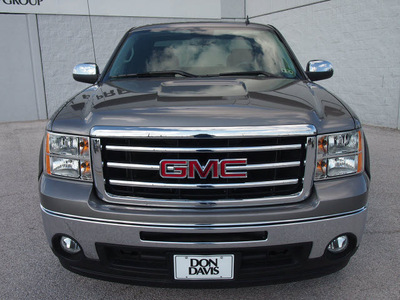 gmc sierra 1500 2012 gray pickup truck sle flex fuel 8 cylinders 2 wheel drive automatic 76011