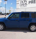 jeep patriot 2009 blue suv sport gasoline 4 cylinders 2 wheel drive automatic 76011