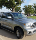 toyota sequoia 2010 silver suv sr5 gasoline 8 cylinders 2 wheel drive 6 speed automatic 76210