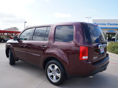 honda pilot 2012 dk  red suv ex l gasoline 6 cylinders front wheel drive 5 speed automatic 76210