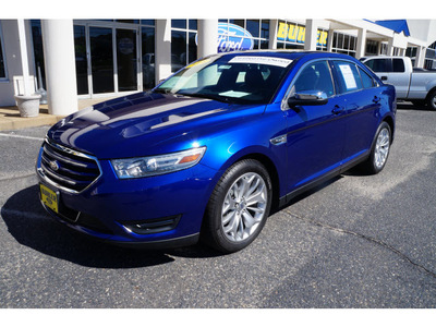 ford taurus 2013 deep impact blue sedan limited gasoline 6 cylinders front wheel drive automatic 07724