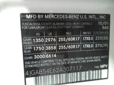 mercedes benz ml320