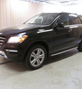 mercedes benz m class 2013 black suv ml350 4matic gasoline 6 cylinders all whee drive automatic 44883
