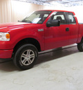 ford f 150 2008 red stx gasoline 8 cylinders 4 wheel drive automatic with overdrive 44883