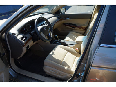 honda accord 2009 bold beige sedan ex v6 gasoline 6 cylinders front wheel drive automatic 08750