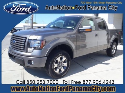 ford f 150 2011 gray flex fuel 8 cylinders 4 wheel drive automatic 32401