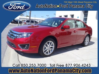 ford fusion 2012 red sedan sel flex fuel 6 cylinders front wheel drive automatic 32401
