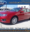 ford fusion 2012 red sedan sel flex fuel 6 cylinders front wheel drive automatic 32401