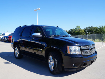 chevrolet tahoe 2007 black suv ltz flex fuel 8 cylinders 4 wheel drive automatic 76205