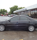 toyota camry 2002 black sedan gasoline 4 cylinders front wheel drive automatic 33021
