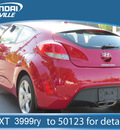 hyundai veloster 2013 red coupe gasoline 4 cylinders front wheel drive manual 28805