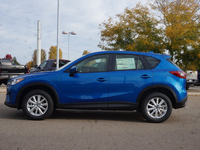 mazda cx 5 2014 lt  blue suv sport gasoline 4 cylinders all whee drive automatic 80504