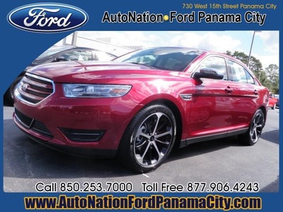 ford taurus 2014 red sedan limited gasoline 6 cylinders front wheel drive automatic 32401