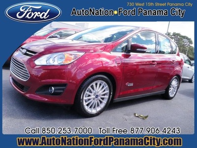 ford c max energi 2013 red hatchback sel i 4 cylinders front wheel drive automatic 32401