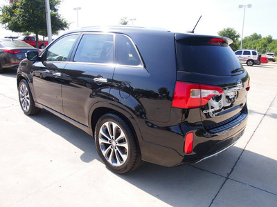 kia sorento 2014 black suv sx gasoline 6 cylinders front wheel drive automatic 75070