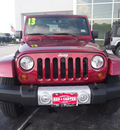 jeep wrangler 2013 red suv gasoline 6 cylinders 4 wheel drive automatic 77590