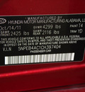 hyundai sonata 2012 dk  red sedan gls gasoline 4 cylinders front wheel drive automatic 75150
